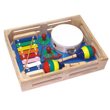 Wooden Toy Musical Instrument Set in a Box